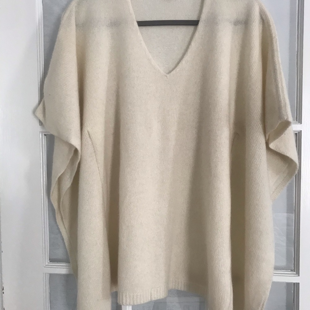 Calypso St. Barth cashmere poncho